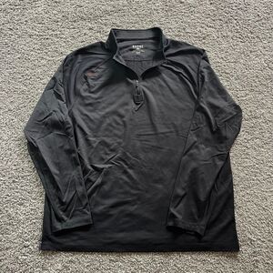 Rhone Commuter 1/4 Zip Pullover Sweatshirt Black Performance Men’s Sz XL